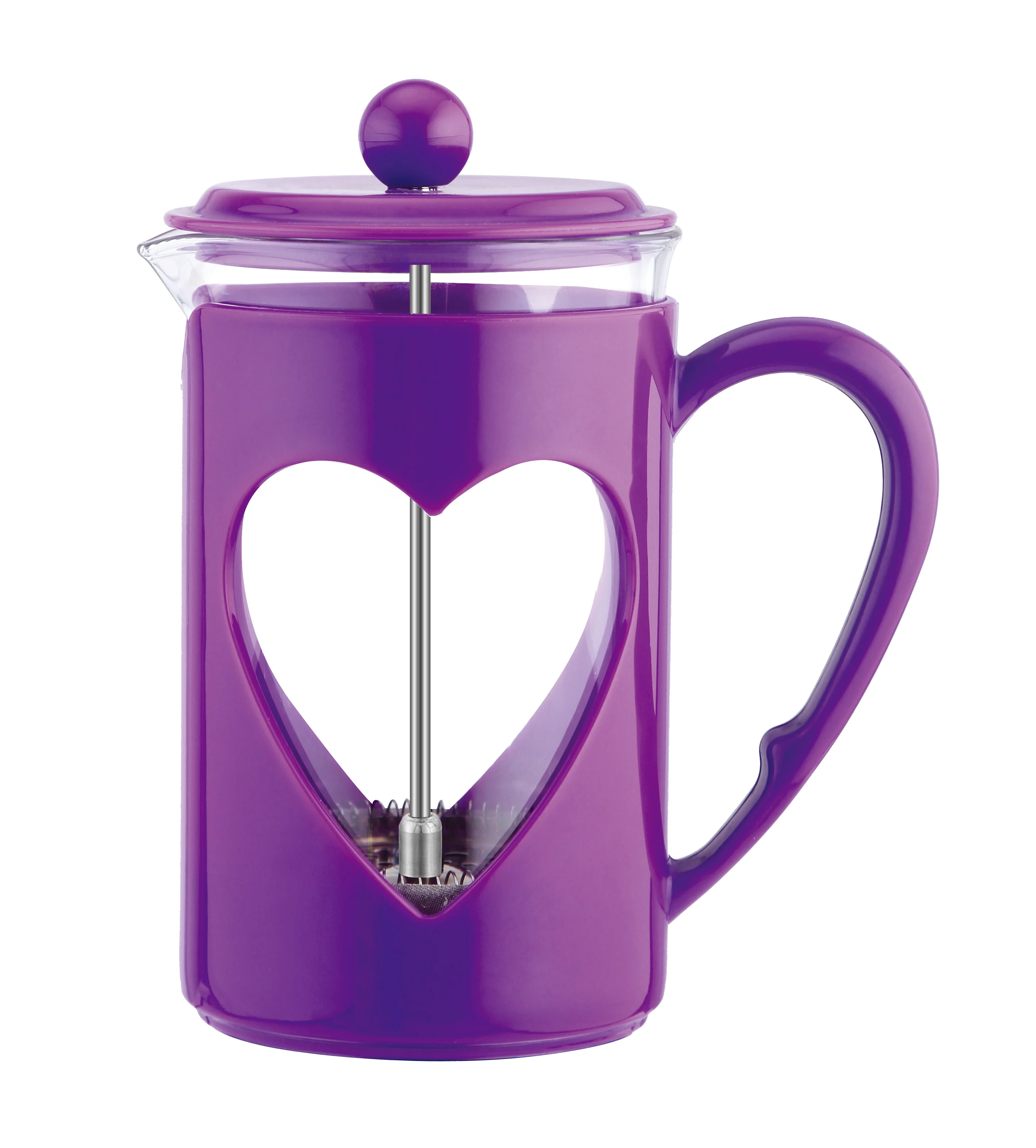 

Eco-friendly 1000ml high borosilicate glass custom insulated french press