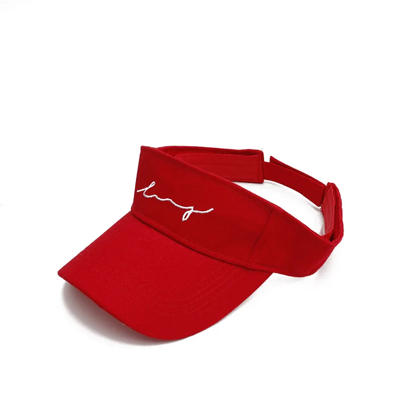 

Comfortable breathable adjustable plain golf tennis dry fit sport hat cap running sun visor caps