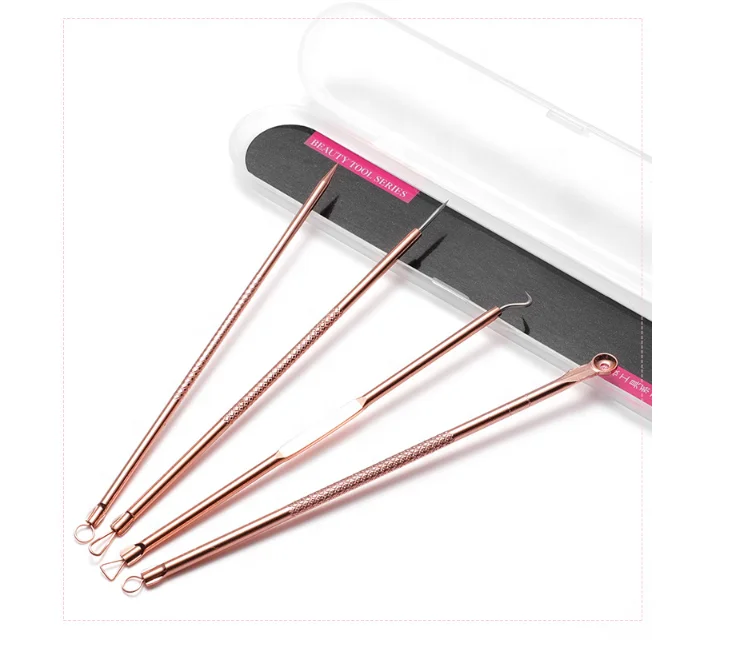 

pore vacuum blackhead remover tool kit acne remove tools, Silver or gold rose