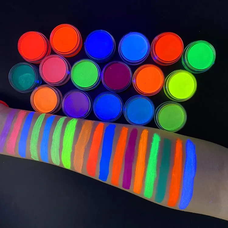 

Customized Yourself Brand UV Pastel Waterbased Neon Colorful Water Activated Eyeliner