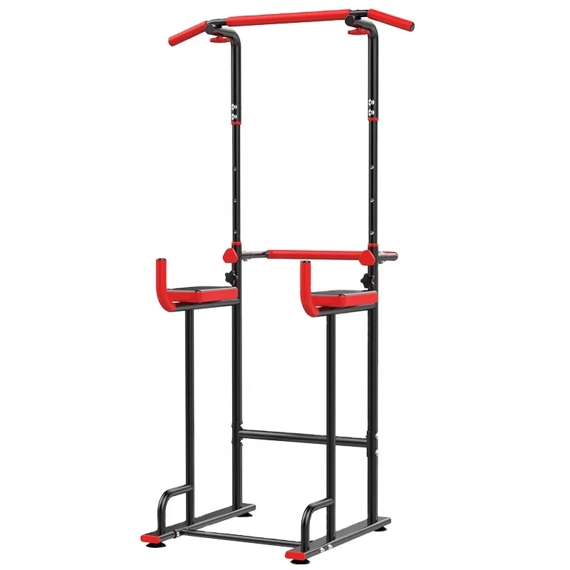 

Hesenlan PT-2307 Home Gym Equipment Power Tower Parallel Bars Exercise Pectoralis Muscle Pull-ups, Black+orange