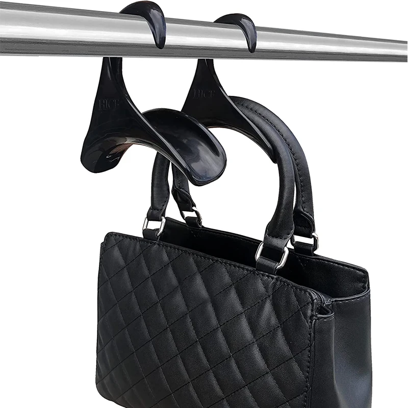 

SHIMOYAMA Newest Patented Design Home Use Multi-purpose Anywhere Display Hook Storage Handbag Hanger, Picture