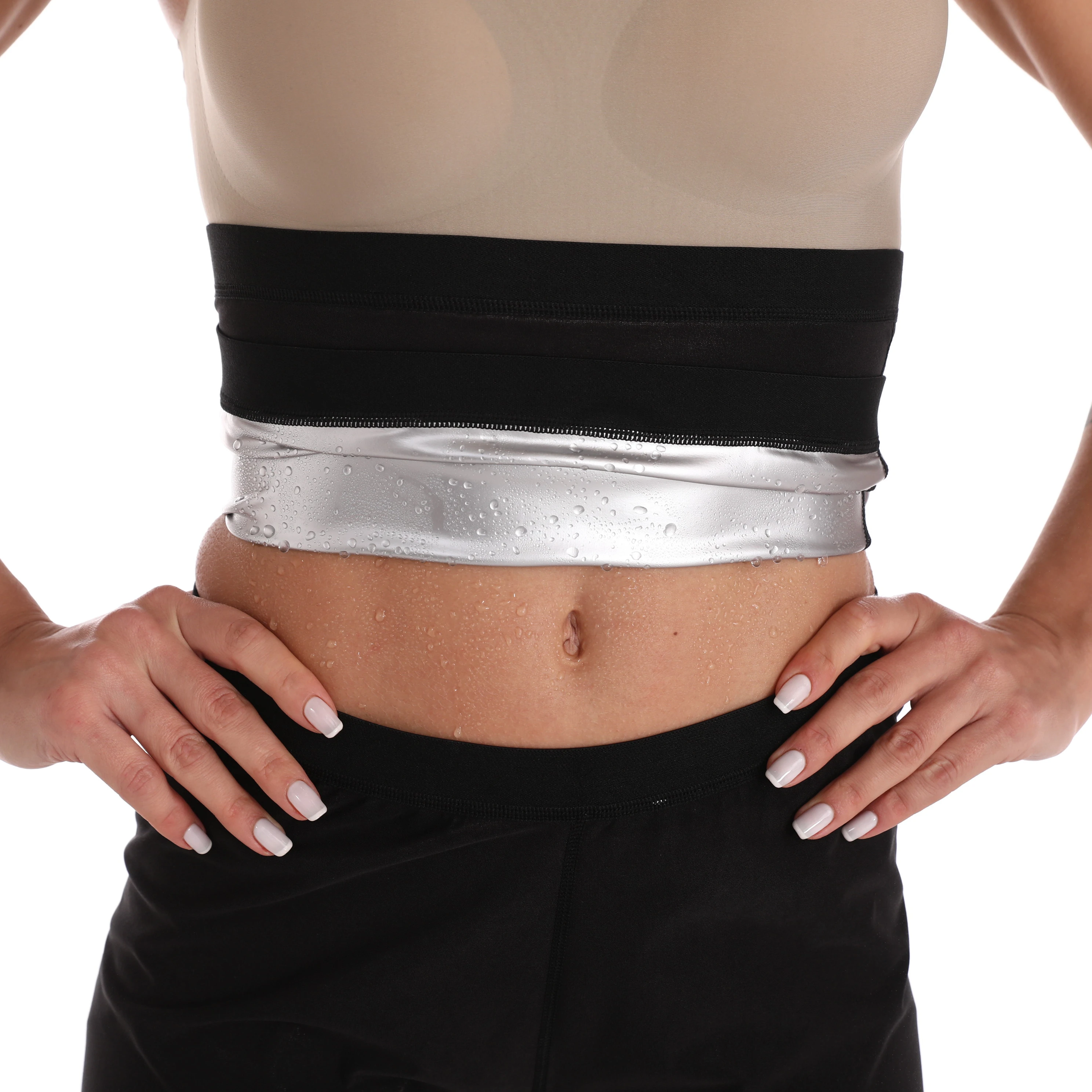 

Maikete Hot Sales Women Slimming Waist Trimmer Sauna Belt Mens Compression Workout Fitness Shapewear Stomach Trainer