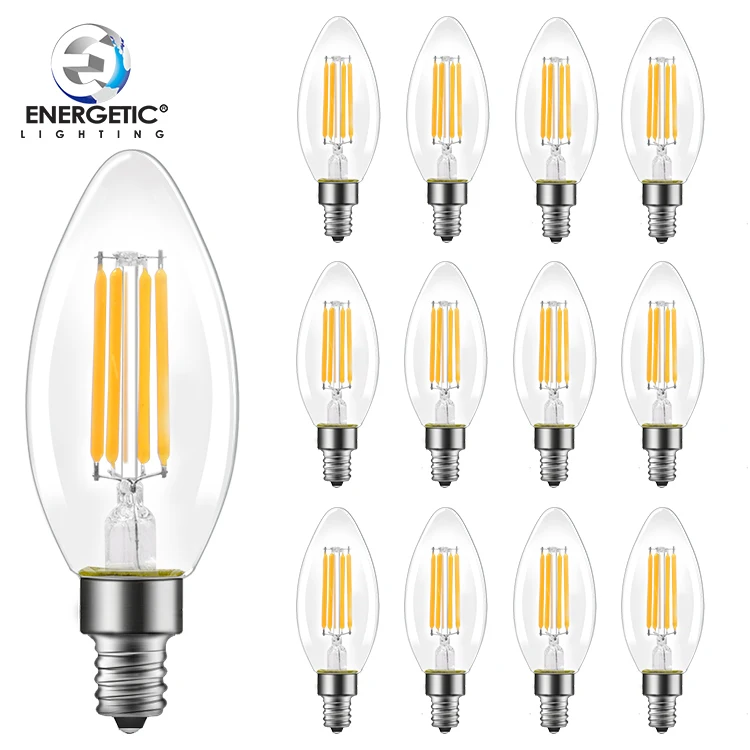 Yankon Filament Led Bulb Lights E12 Base B11 Edison Bulb