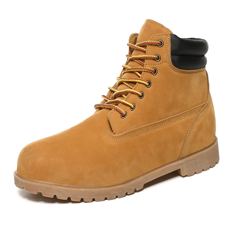 

Men Boots Lace Up Winter Plush Warm Fashion Boots for Men Waterproof Mesh Shoes Snow Black Unisex Big Siz 47