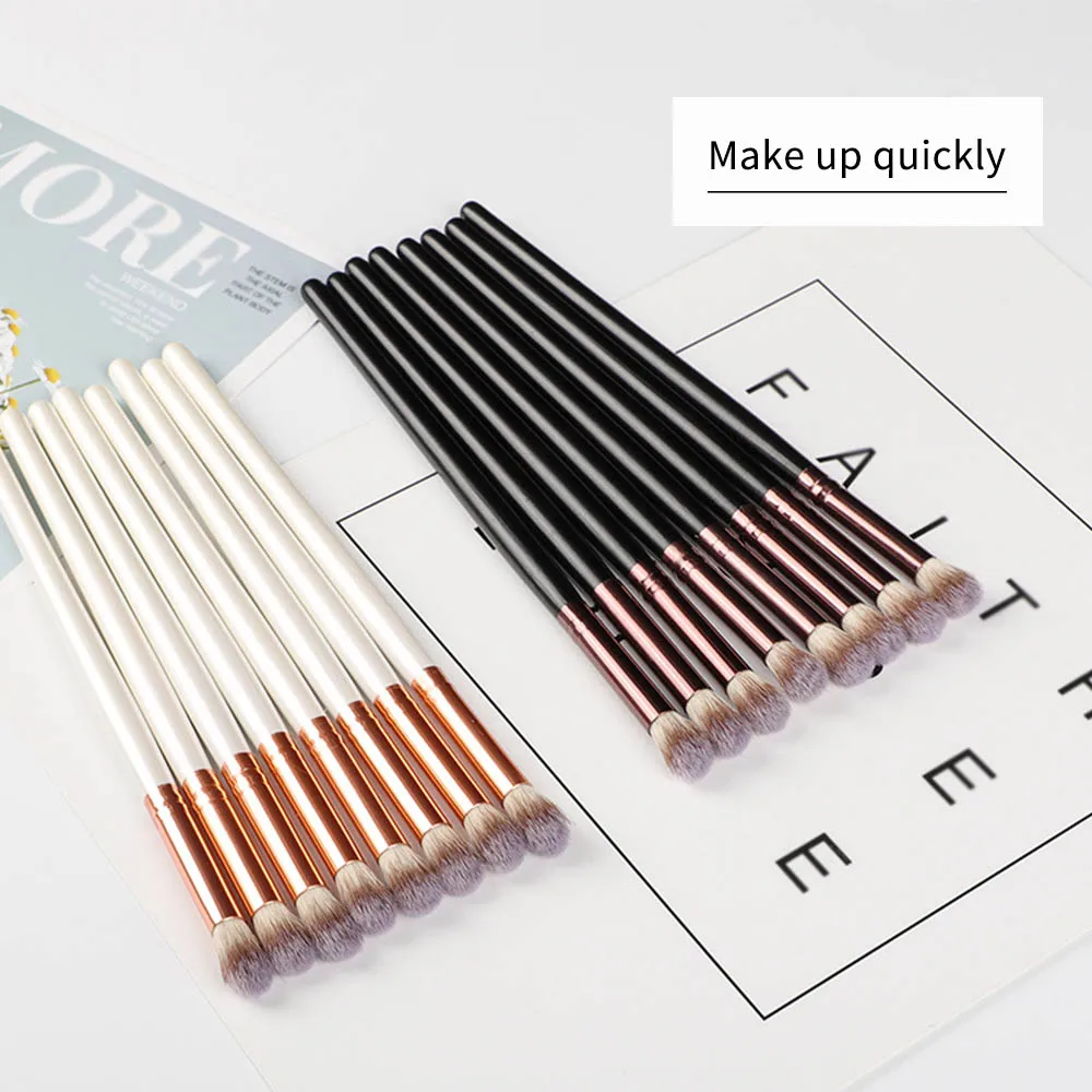 

Oem Custom Makeup Brushes Single Smudge Nose Eye Shadow Brush Multifunctional Makeup Tool Synthetic Hair Cosmetic Makeup 1pcs