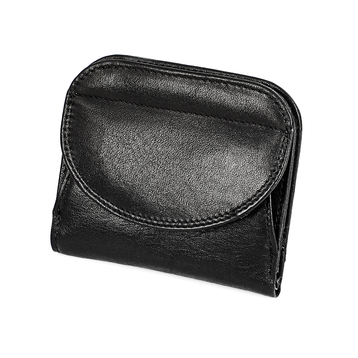

Autumn Winter Card Holder Short Purses Genuine Leather Female Wallets Fashion coin purse Money Bag Cowhide Wallet for Women, Black, red, etc. (customized can choose the color at will)