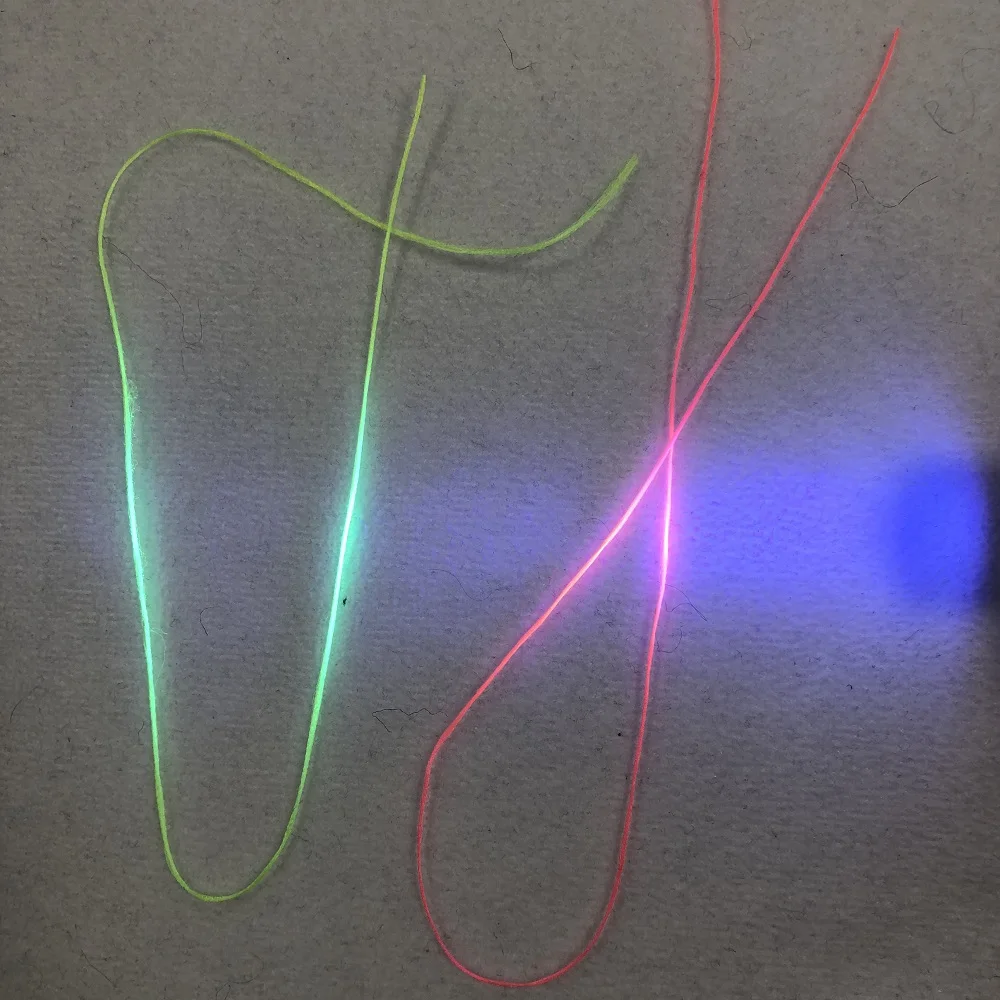 

140D 280D fluorescent color fly tying floss 200 yards one spool floss cheap price