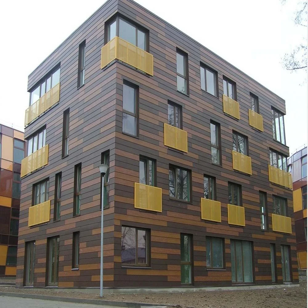 
8mm 10mm exterior grade HPL compact laminate for wall cladding 