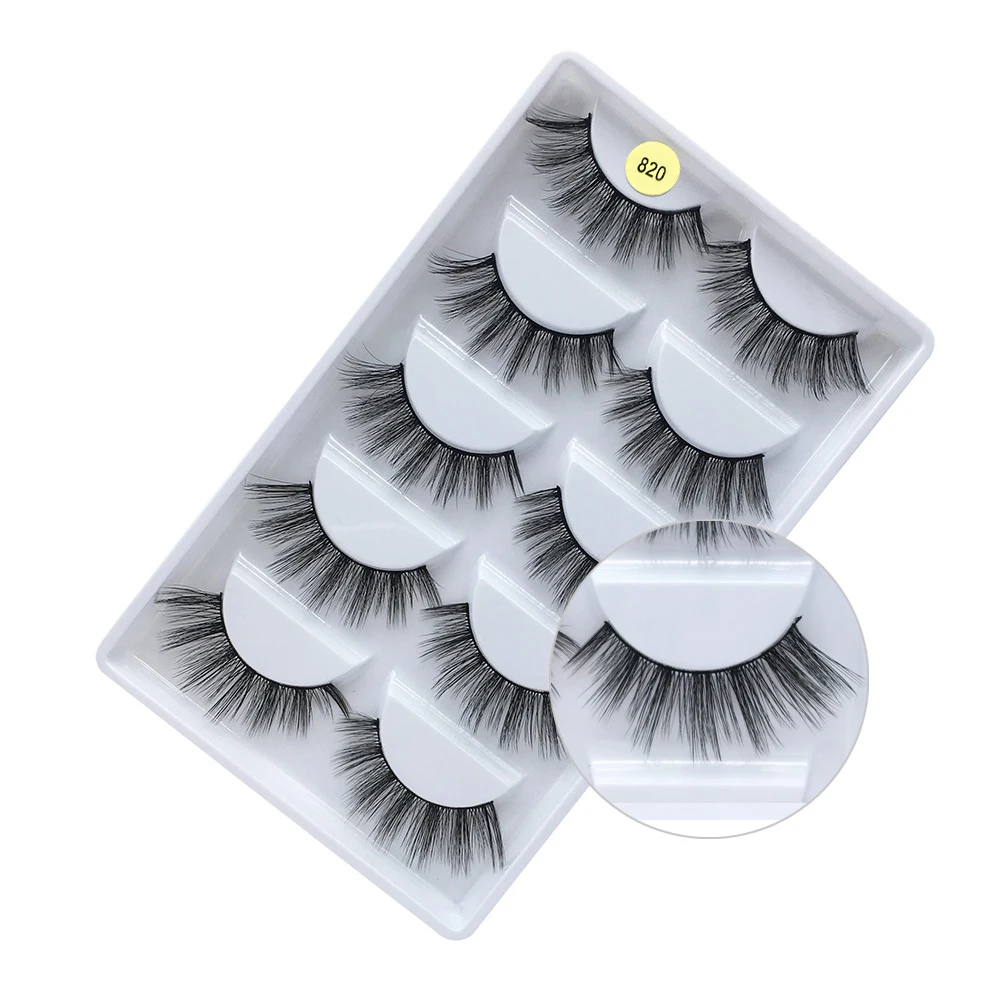 

Wholesale Low Price 3D Faux Mink Eyelashes High Quality Faux Mink Lashes Hand Made Dramatic Long Eyelashes Vendor, Natural black