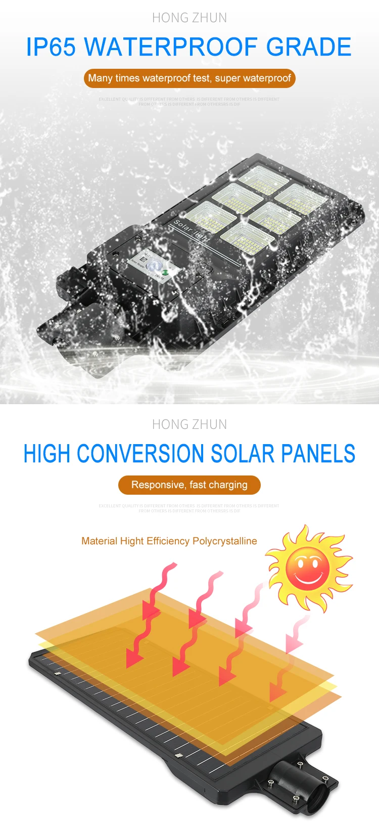 High lumen waterproof ip65 Aluminum 60w 120w 180w integrated led solar street lights price