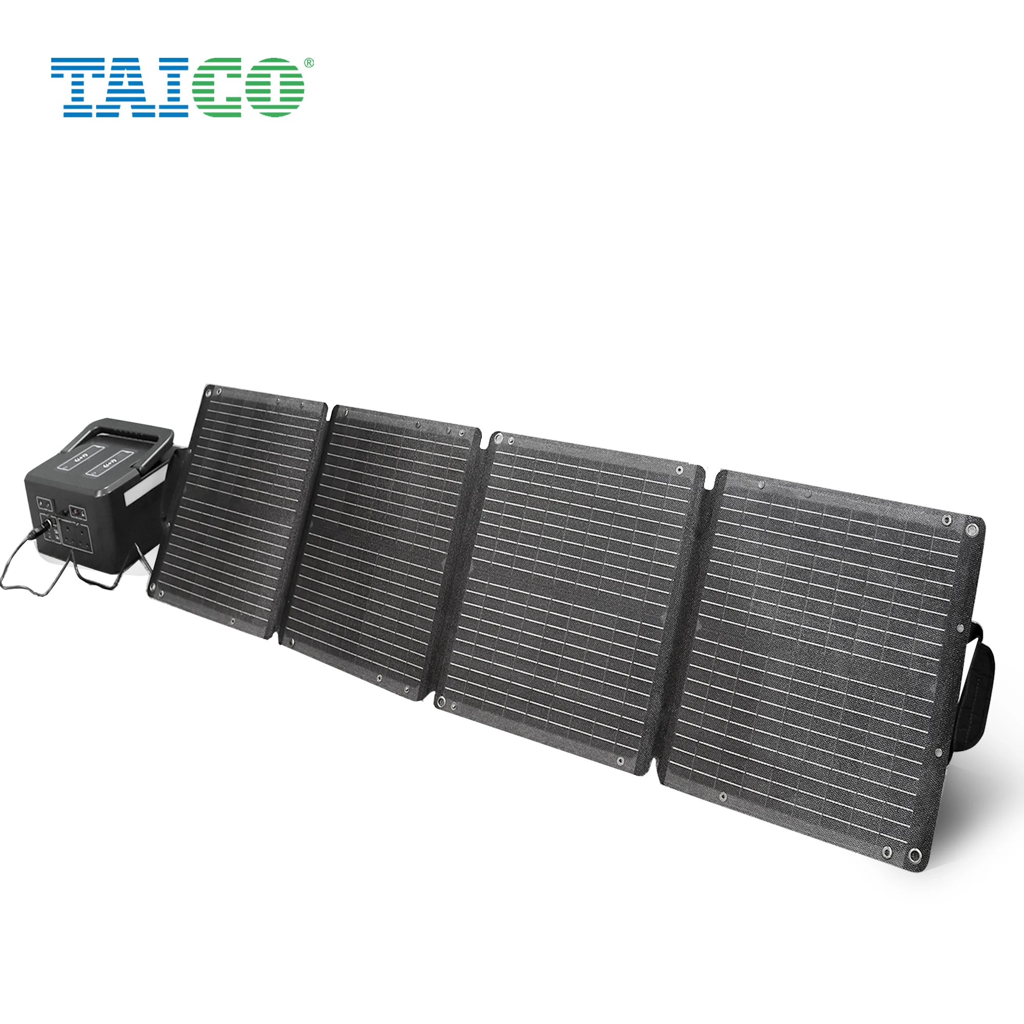 

TAICO 100w 20v Mono Foldable Portable Solar Panel Backpack Etfe Flexible Solar Panels For Camping