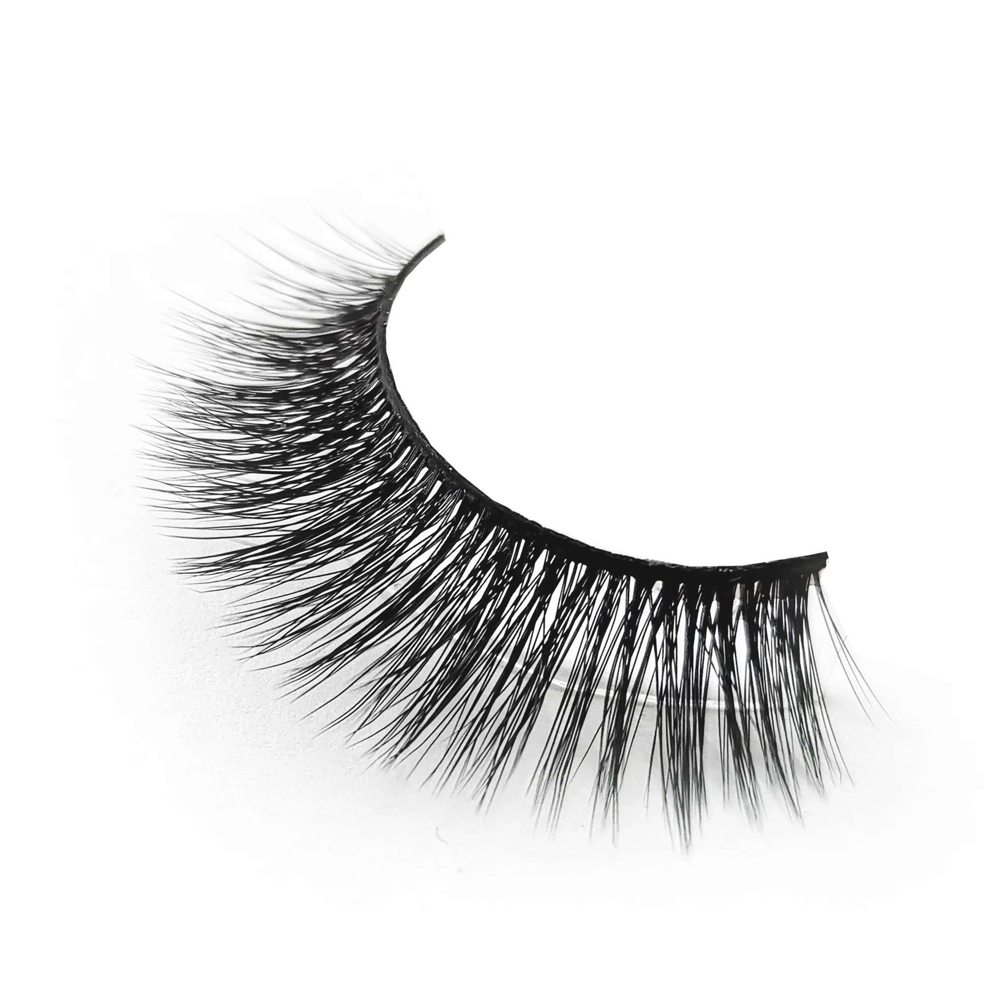 

2021 new trend wholesale hot sale handmade individual 3d private lable silk fluffy lashes