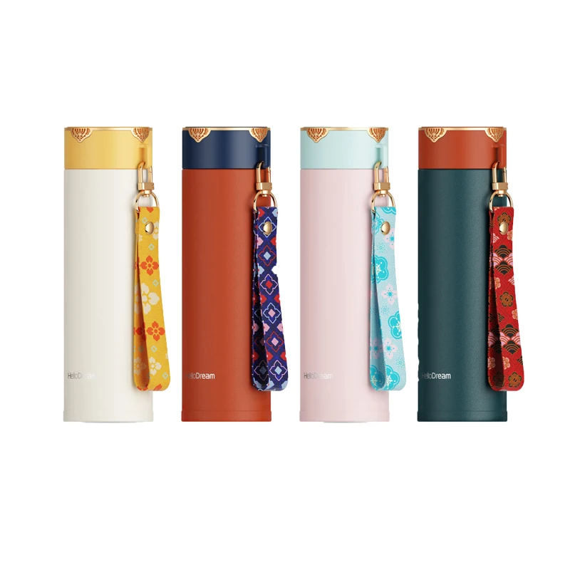 

2021 Hot-selling Chinese Style Portable Fashion Water bottle, As picture