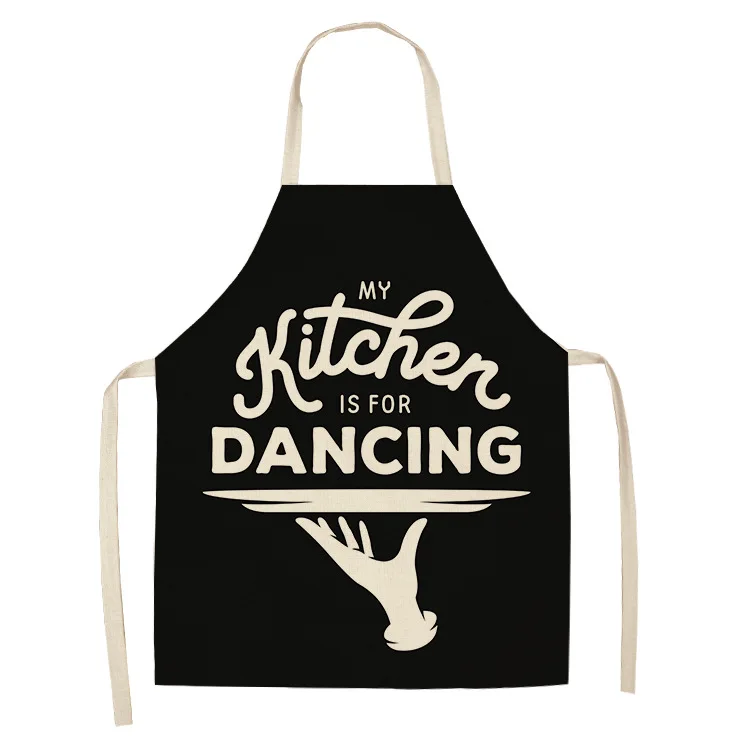 

Kitchen apron cotton linen creative cooking apron, Customer's requirements