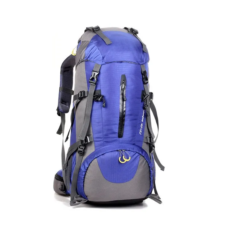 

Amazon Hot Sale 50 L Hiking Backpack Professional Waterproof Climbing Camping Travel, Multi-color