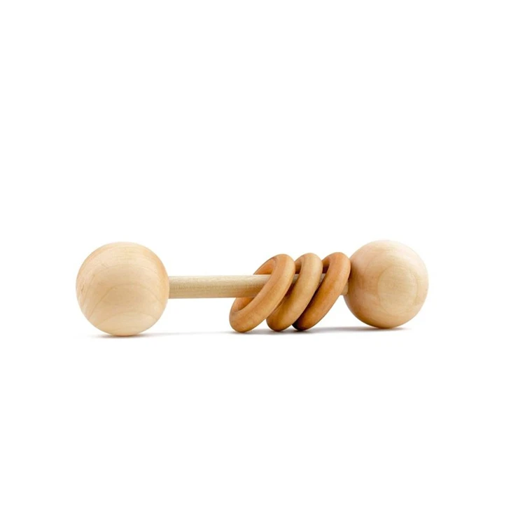 Bois Bio Montessori Style Bebe Hochet Homi Bebe Parfait Saisir Jouet De Dentition Bambin En Bois Bebe Jouets Buy En Gros Personnalise Portable De Securite Maison En Bois Pour Chambre A