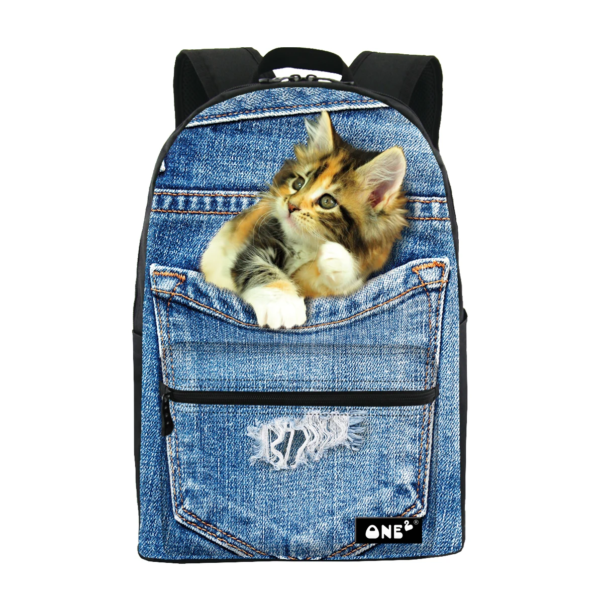 

Design custom school bag waterproof lightweight school bags for kids shoulder strap adjustable tas sekolah with two side pocket, Customized