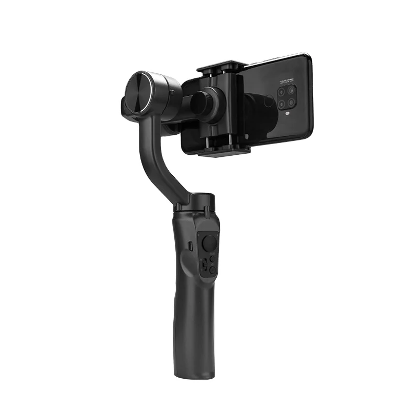 

F6 3-Axis Smartphone Gimbal Handheld Stabilizer Vlog Youtuber Live Video for iPhone Android, Black