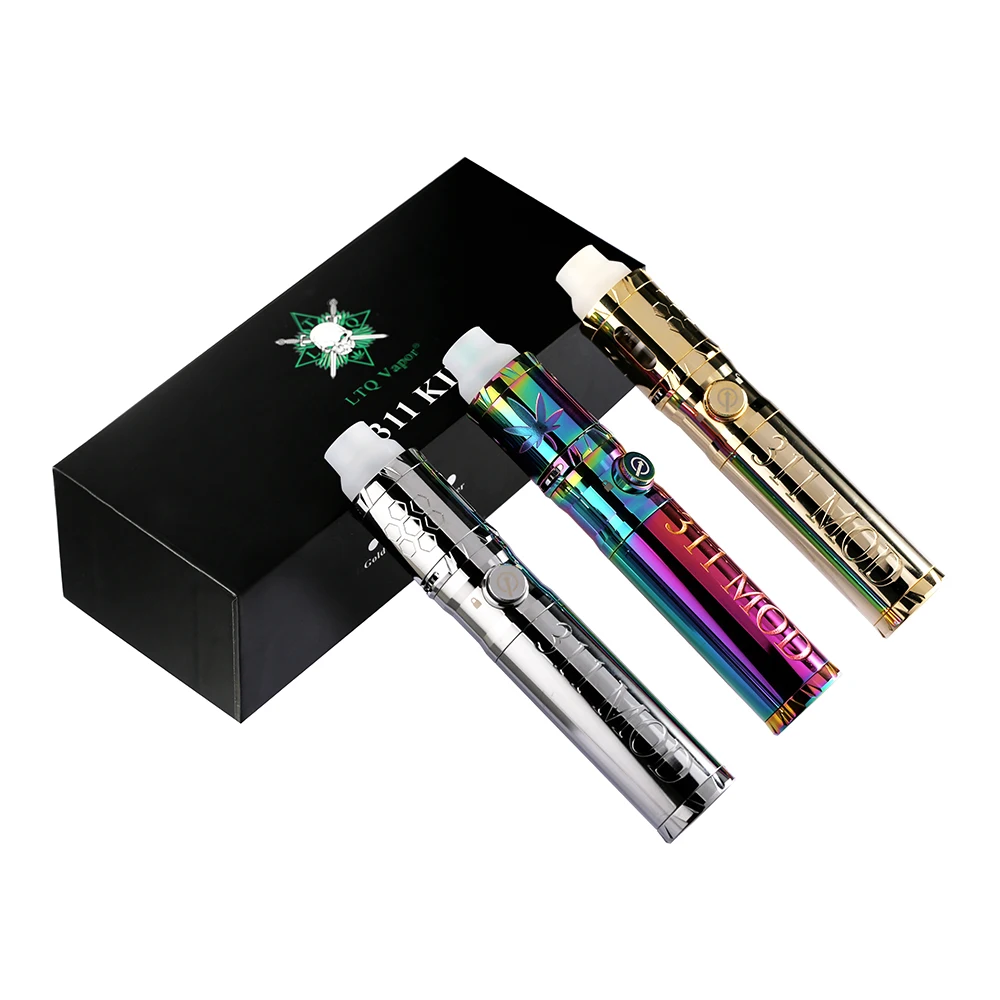 

High Quality Quartz glass pipe plus dry herb vape