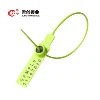 barcode QR code Adjustable one time use security plastic container seal plastic lock for truck