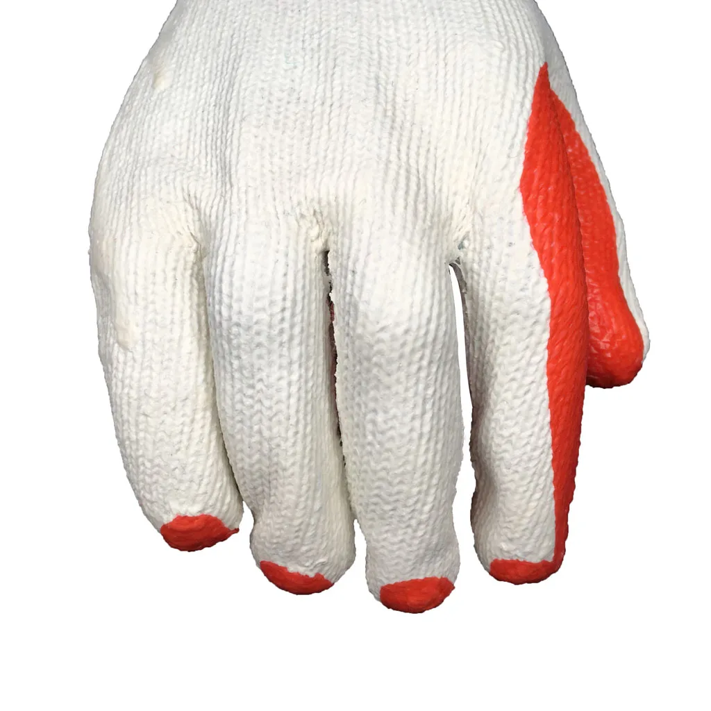 乳胶橡胶棕榈涂层园艺安全工作手套 - buy 乳胶工作手套,乳胶施工手套