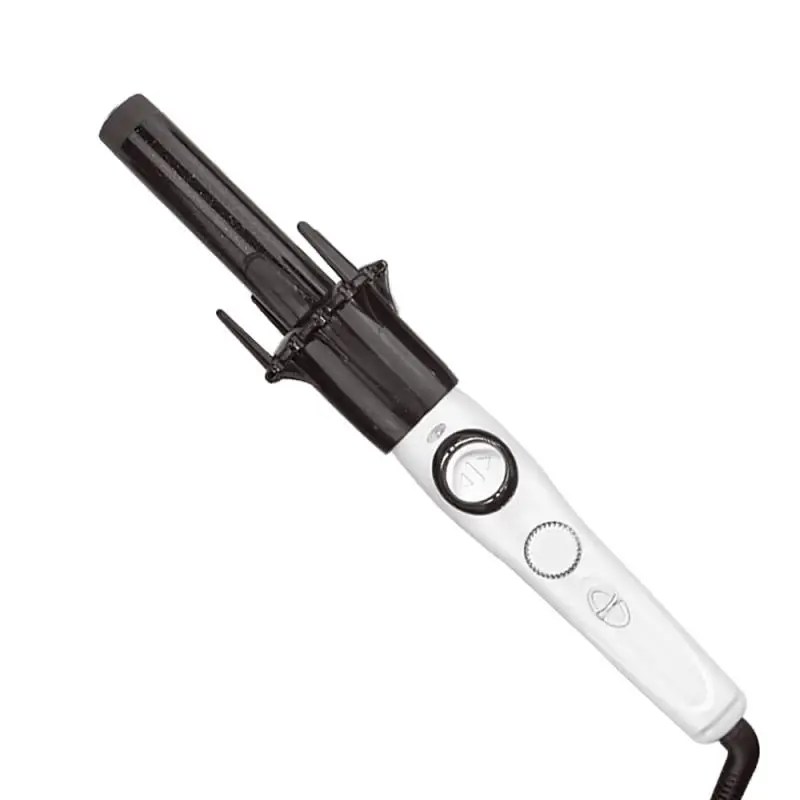 

Popular Rotating Hair Curler Automatic LCD crimping tools, Black, pink,purple