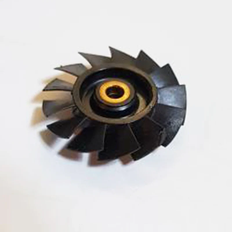 Plastic Fan Blade Injection Mold Small Plastic Overlap Wings Peek