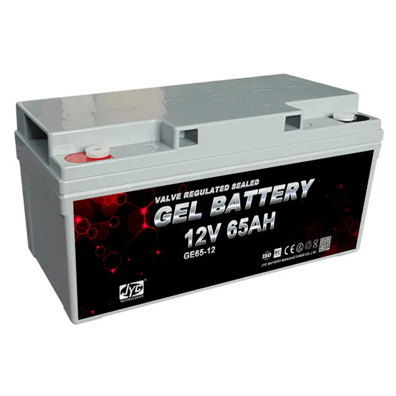 High Quality Lead Acid Battery 12v 65ah 20hr Gel Solar Battery for UPS