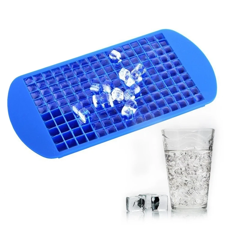 

Wholesales price silicone ice cube trays ice molds for home and Bar, Blue
