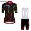 LairschDan Women Cycling Clothing Bicycle Bib Shorts Padded Female MTB Bike Jersey Short Set Maillot Racing Bike Cycling Kit Hot