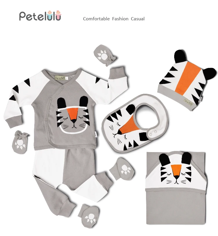 Bodysuit Romper Newborn Cotton Baby Boys Girl Clothes Animal Design  Baby Clothing Sets