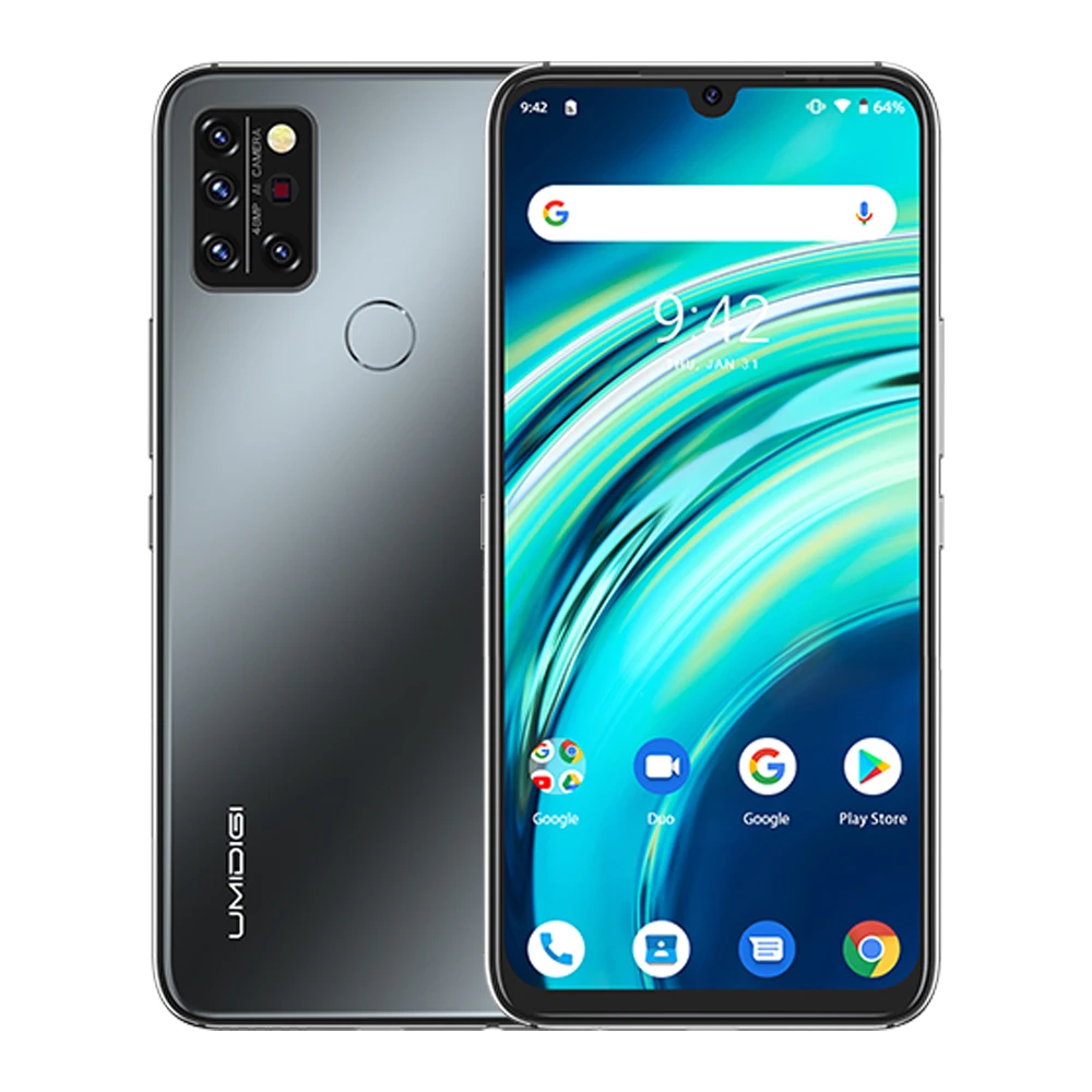 

UMIDIGI A9 Pro 4g Android Smartphone 48MP Quad Camera 6.3" FHD+ Full Screen 6GB+128GB ROM Octa Core 4150mAh Mobile Phones