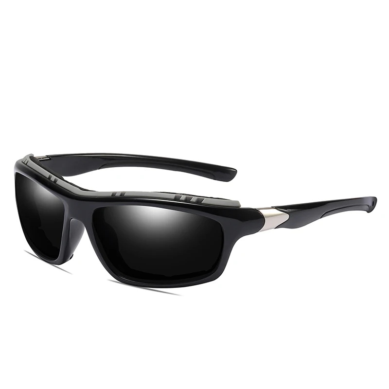 

8528 Square Cycling Sunglasses Man And Woman Anti Glare UV Ultralight Fishing Cycling Polarized Sunglasses, Custom colors
