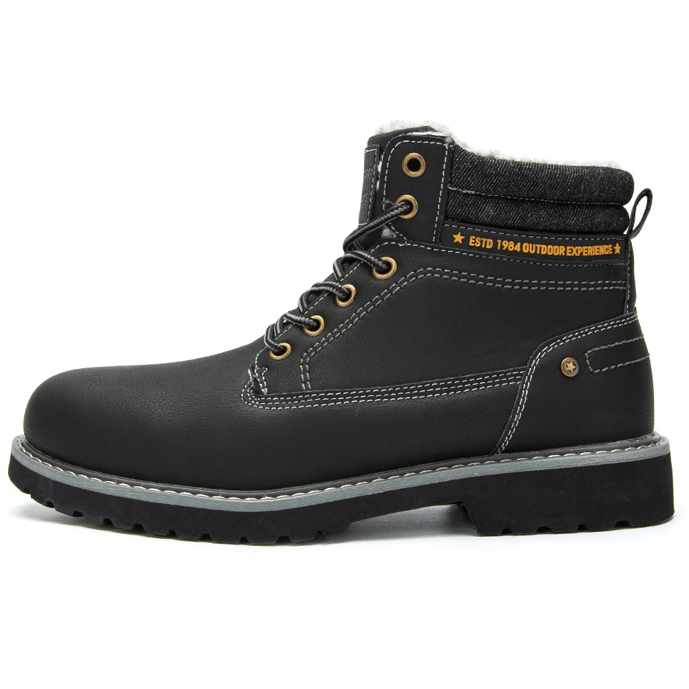 

Outdoor Anti-Slip Shoe Waterproof Hiking Shoes fashion Martin boots Climbing shoes for winter, Black grey brown khaki