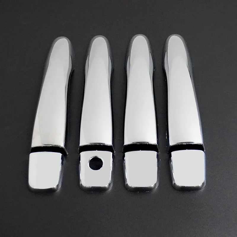

For Navara NP300 2014 15 Door Handle Cover Chromed ABS With Key Holes NP300 D23 Accessories