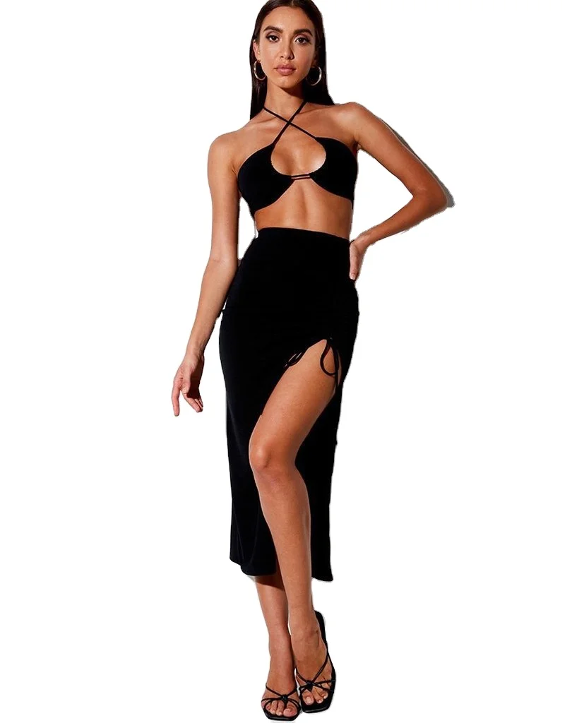 

Hot Selling Good Quality Straight Dresses Women Sexy Female Dress