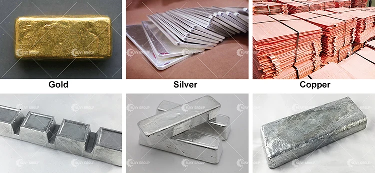 Cpu Electronic Parts Gold Precious Metal Refining Extracting Plant