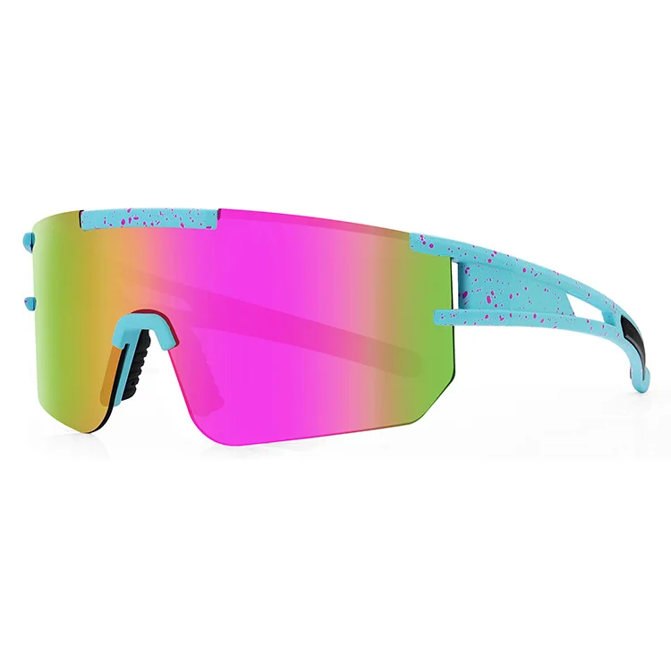 

Cycling glasses outdoor sports fashion polarized sunglasses large frame TR90 men and women windproof bicycle glasses explosion