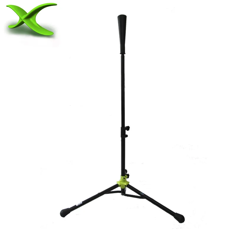 
High quality light weight outdoor travel portable adjustable metal baseball batting tee for training 
