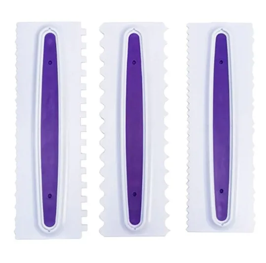 Hot sale high quality Icing comb set cake decoration scarper