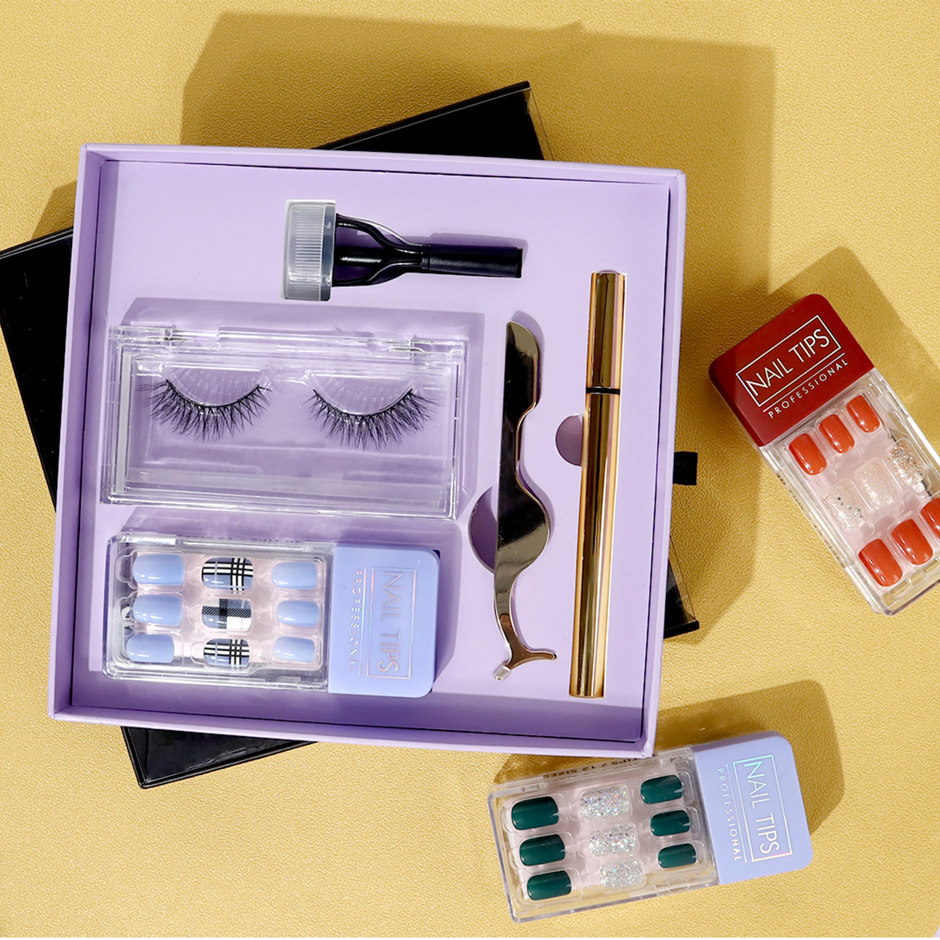 

Bameier lashes set handmade mink eyelash strip lashes