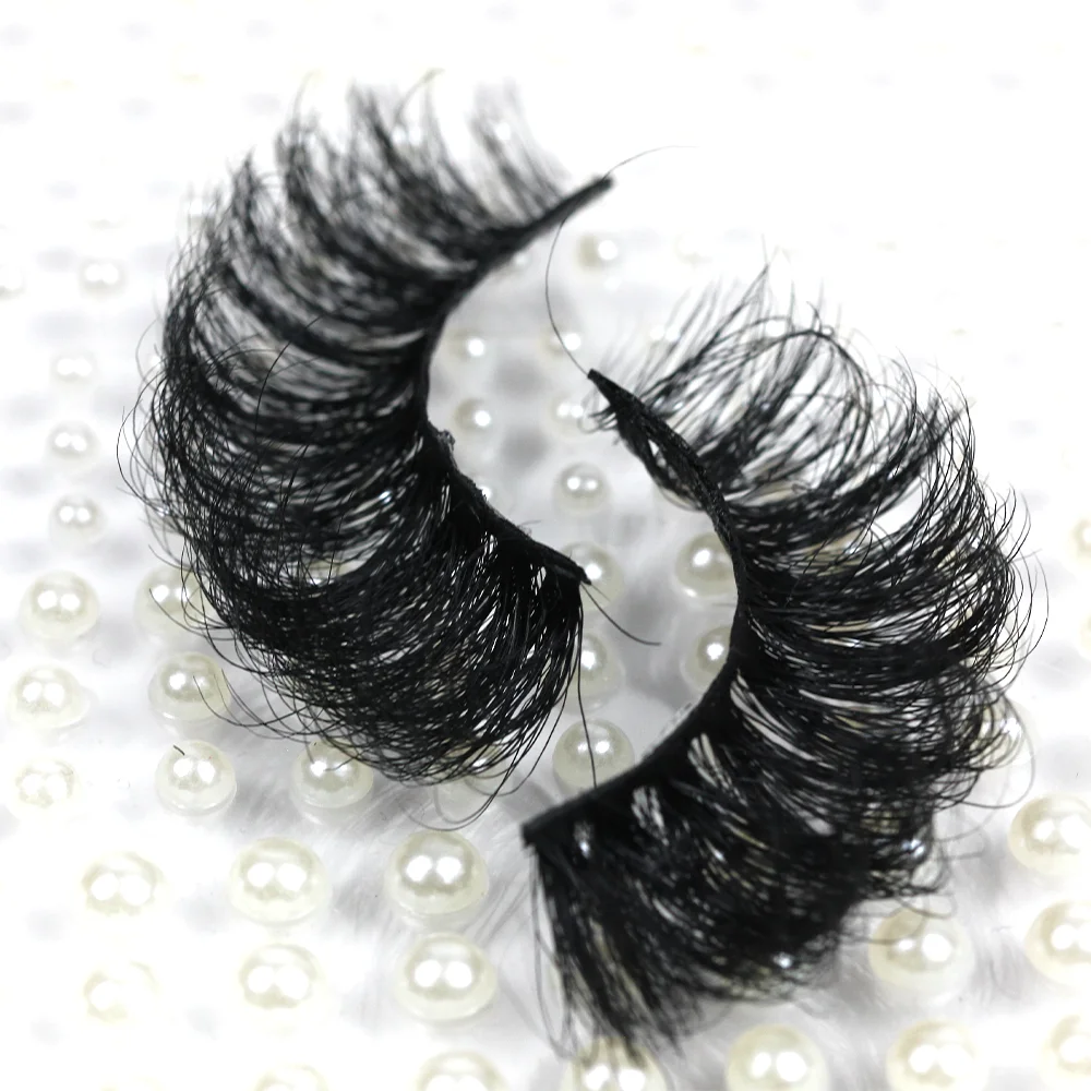 

DSL043 Full Natural Thick Cross False lash fluffy supply 3dmink lift kit 18mm false 25mm handmade 3d 5d fluffy mink strip lash, Natural black