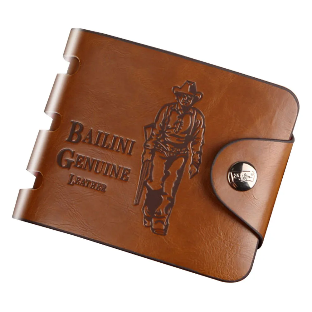 

Wholesale men's PU leather wallet Fashion Purse wallet for men