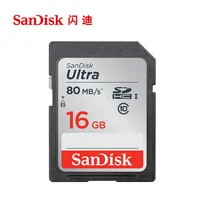 

Wholesale SanDisk Ultra Memory Card 16GB 32GB SD Card 64GB 128GB Memory SD Cards UHS-I For Camera