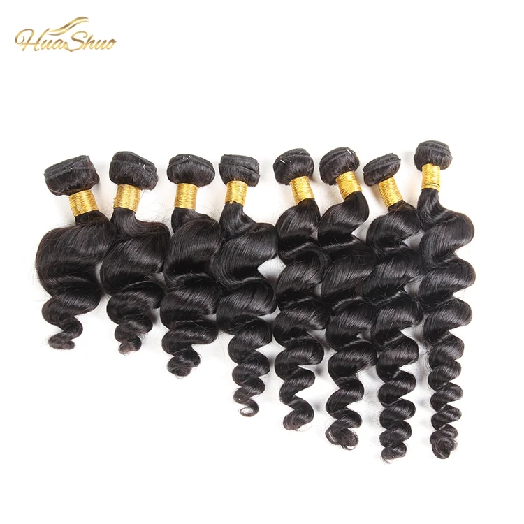 

Huashuohair 12inch Loose Wave Factory Cheap Brazilian Hair Extension,Mink Brazilian Hair Unprocessed Virgin Hair