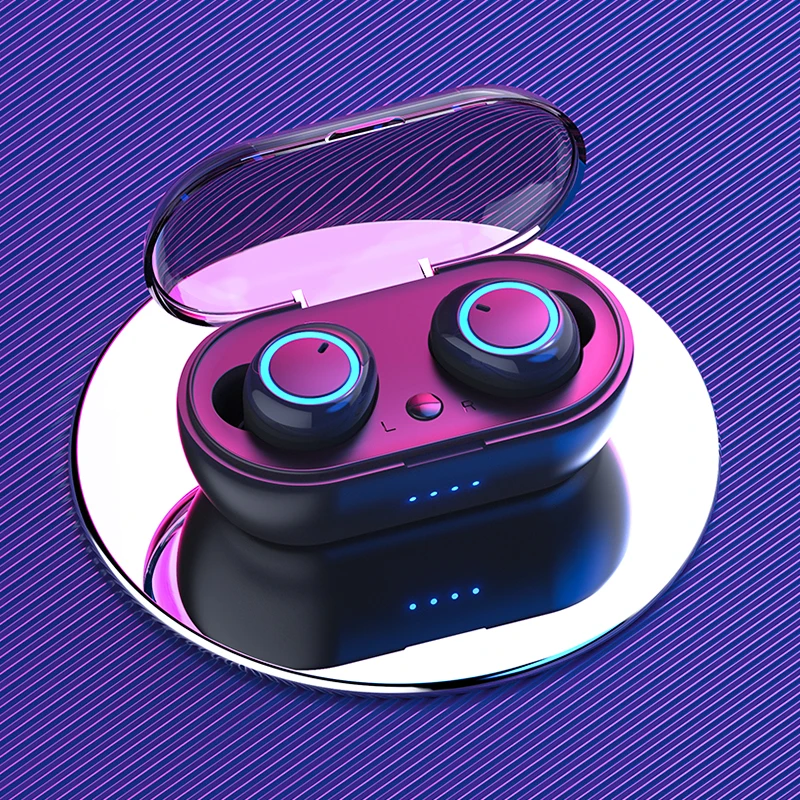 

Sainyer Mini In Ear D10TWS Sport 5.0 BT Wireless Sport 3D Stereo Earbuds Wireless Headsets For Mobile Phone