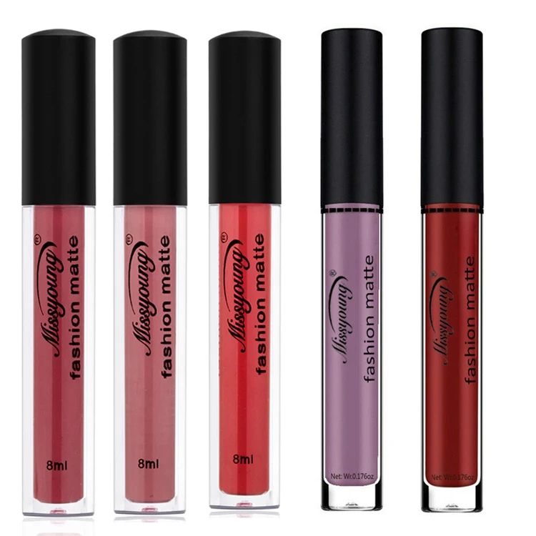

18 colors matte nude liquid lipstick lip gloss bulks private label wholesale lipgloss vendor