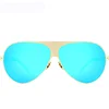 OYE310 New 2019 uv400 polarize nylon recycled plastic sunglasses large frame men's light titanium sunglasses