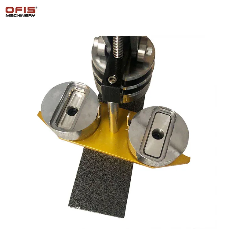 68*24mm Manual Rectangle Pin Maker Machine Button Badge Making Machine